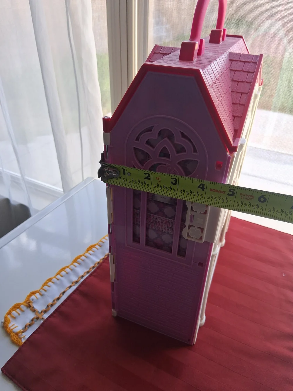 Pink Foldable Playhouse Toy for Kids - Brand Unknown